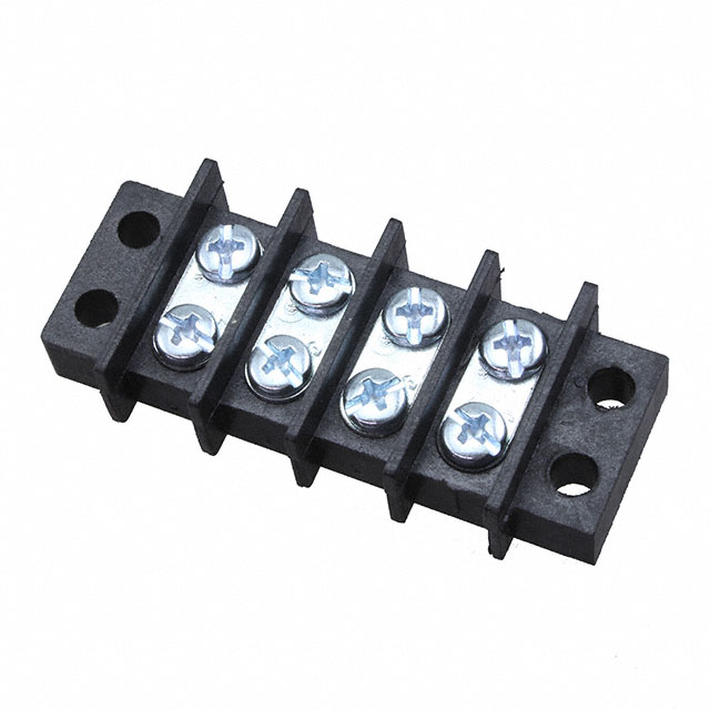 CONN BARRIER STRIP 4CIRC 0.438" CONN BARRIER STRIP 4CIRC 0.438"