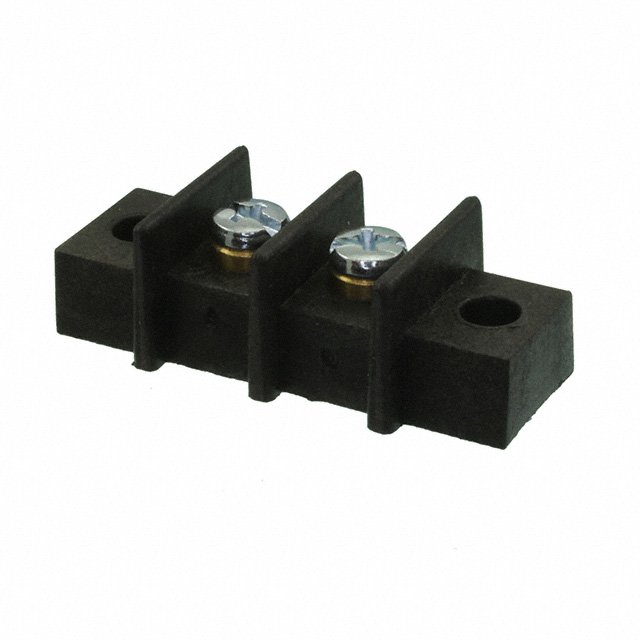 CONN BARRIER STRIP 2CIRC 0.438"