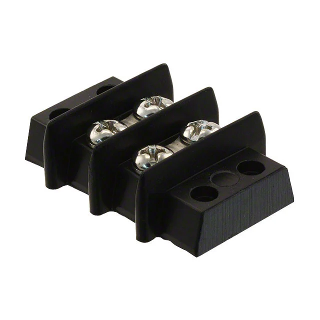 CONN BARRIER STRIP 2CIRC 0.438"