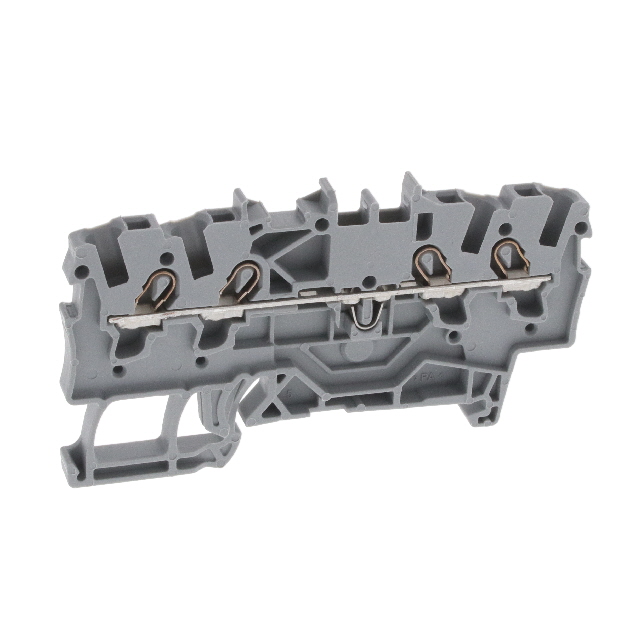 4-CONDUCTOR THROUGH TERMINAL BLO