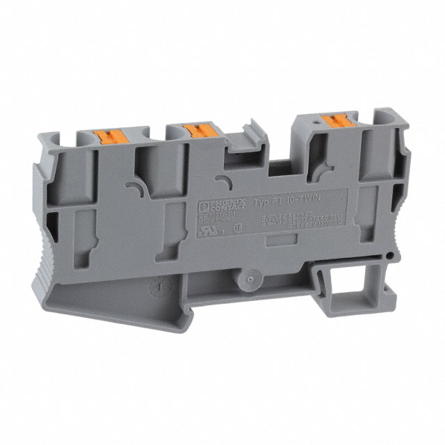 CONN TERM BLK FEED THRU 6-20 AWG CONN TERM BLK FEED THRU 6-20 AWG