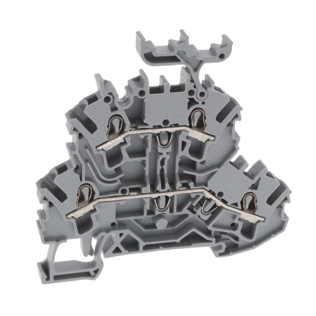 DOUBLE-DECK TERMINAL BLOCK; THRO