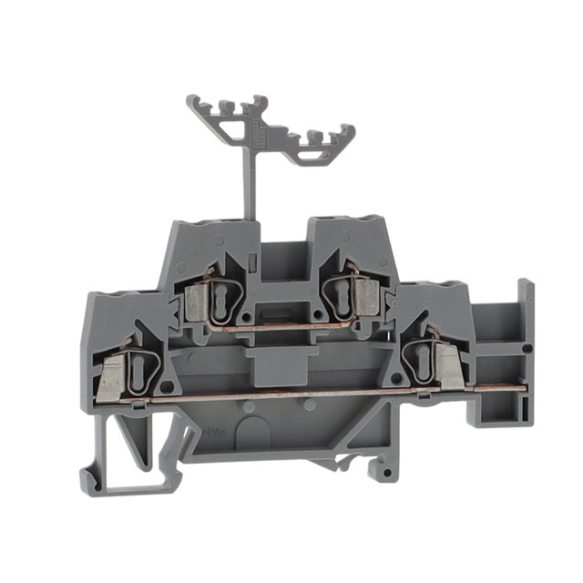 DOUBLE-DECK TERMINAL BLOCK; THRO