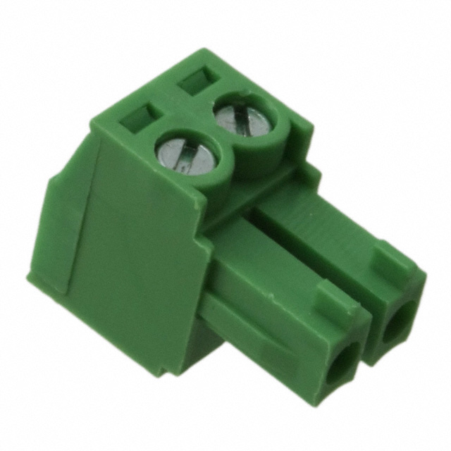TERM BLOCK PLUG 2POS 3.81MM