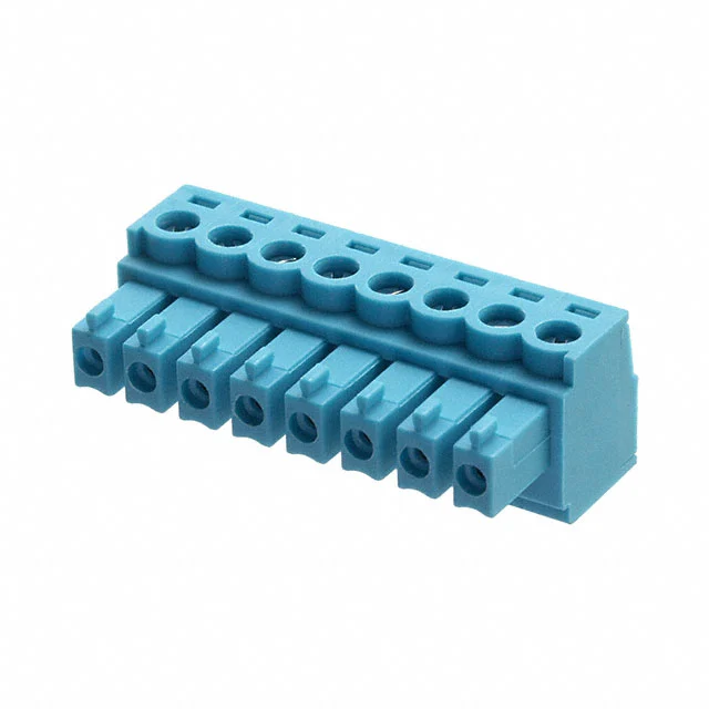 TERM BLOCK PLUG 8POS 3.81MM