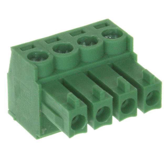 TERM BLOCK PLUG 4POS 3.81MM
