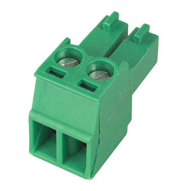 TERM BLOCK PLUG 2POS 3.81MM