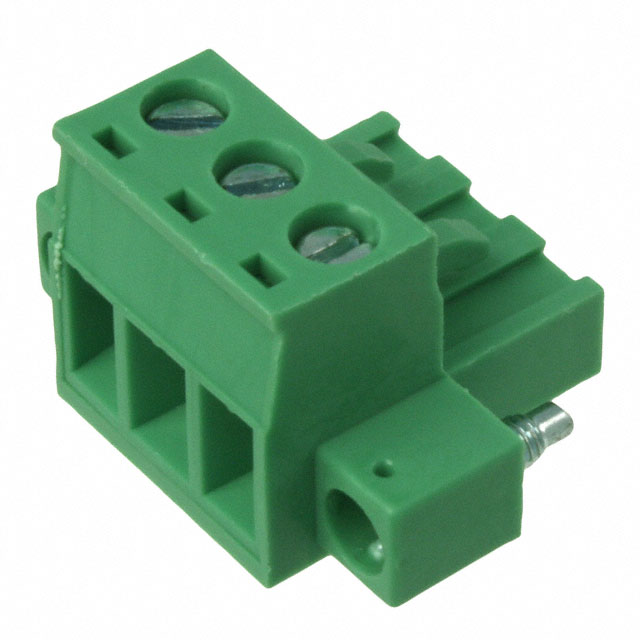 TERM BLOCK PLUG 3POS 5.08MM