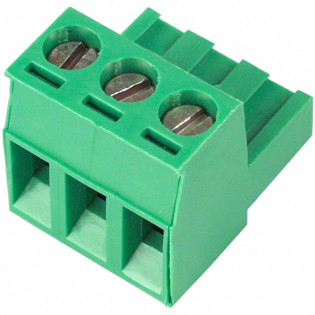 TERM BLOCK PLUG 3POS 5.08MM
