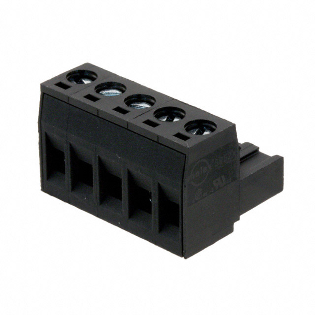 TERM BLOCK PLUG 5POS 5MM