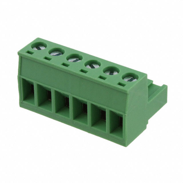 TERM BLOCK PLUG 6POS 5.08MM