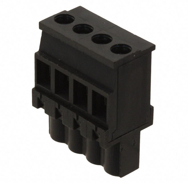 TERM BLOCK PLUG 4POS 5.08MM