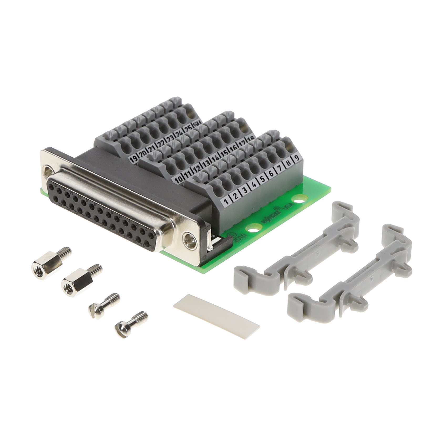 MATE-SUPPORTED DB25F TERMINATION MATE-SUPPORTED DB25F TERMINATION