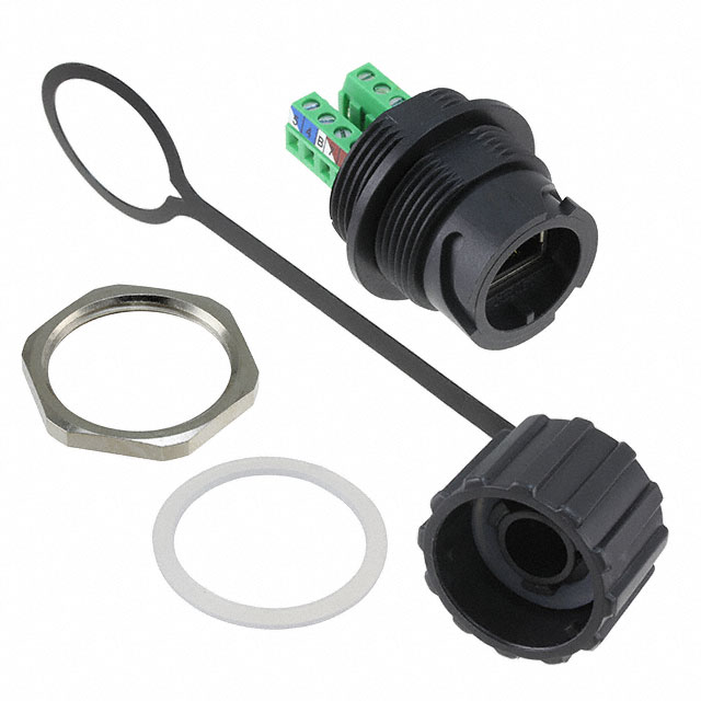 CONN MOD JACK 8P8C SHLD