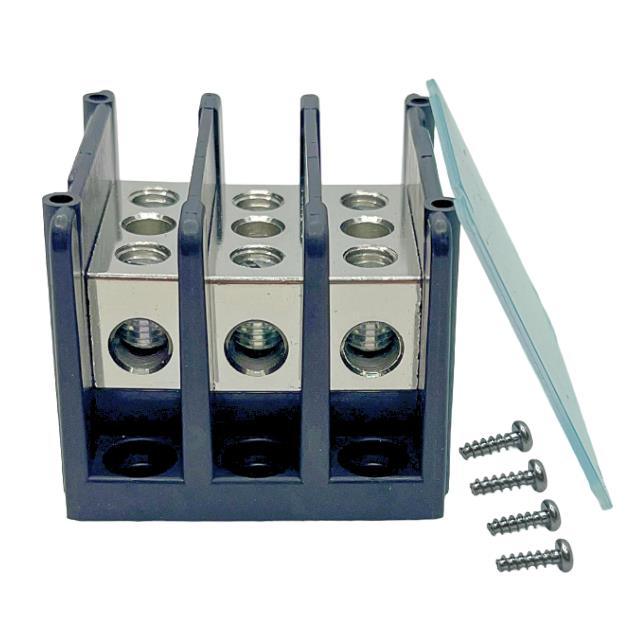 High Power Terminal Block, 3-Pol