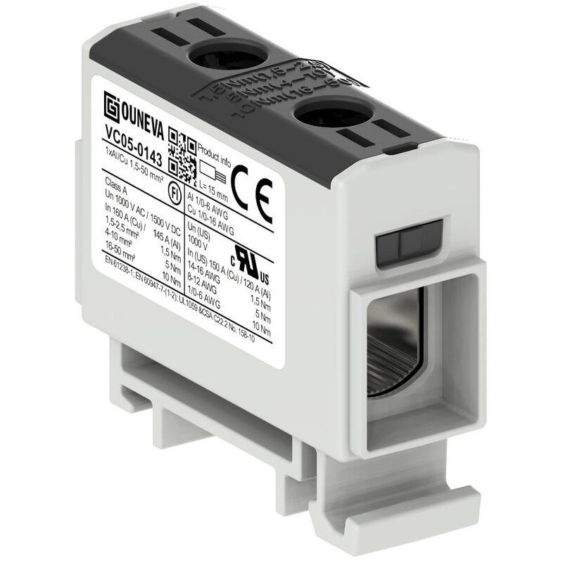 OTL 1XAL/CU 1,5-50MM BLACK