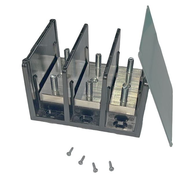 3 Pos, 4 Screws, 600V 380A, cove