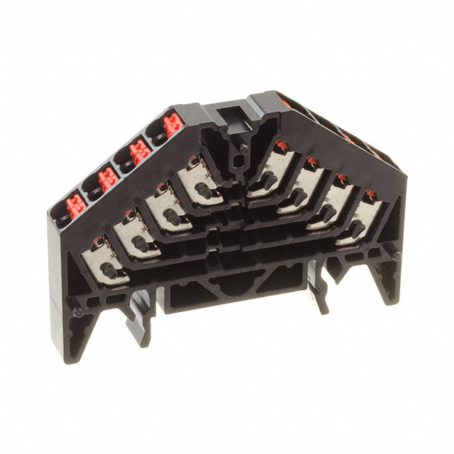 TERM BLK 16POS BLACK