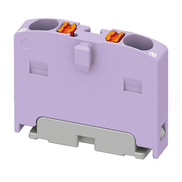 TERM BLK 2POS VIOLET