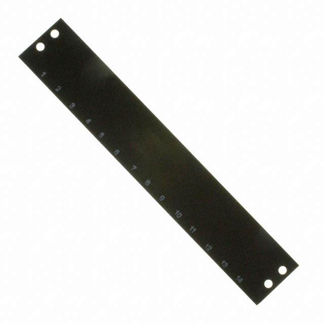 BARRIER BLK MARKER STRIP 14POS