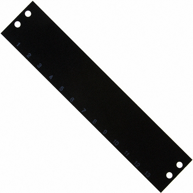 BARRIER BLK MARKER STRIP 13POS