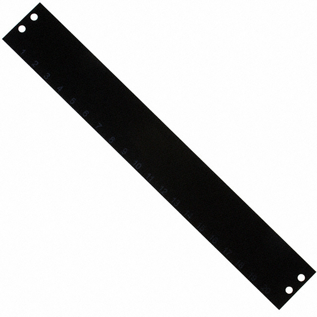 BARRIER BLK MARKER STRIP 20POS