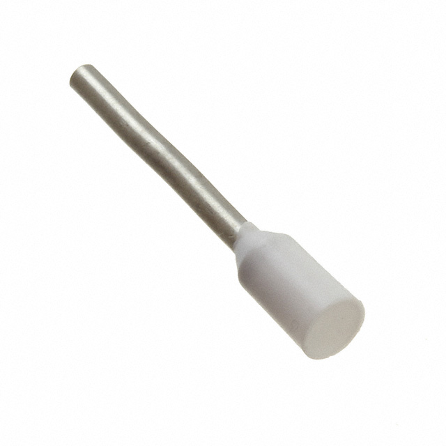 CONN FERRULE DIN 20AWG WHT