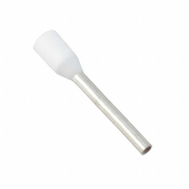 CONN FERRULE 18AWG WHITE
