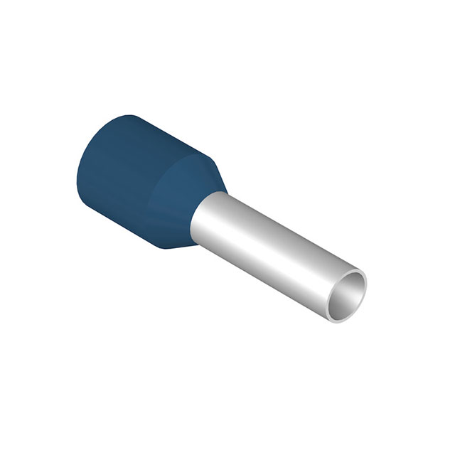 CONN FERRULE 14AWG BLUE