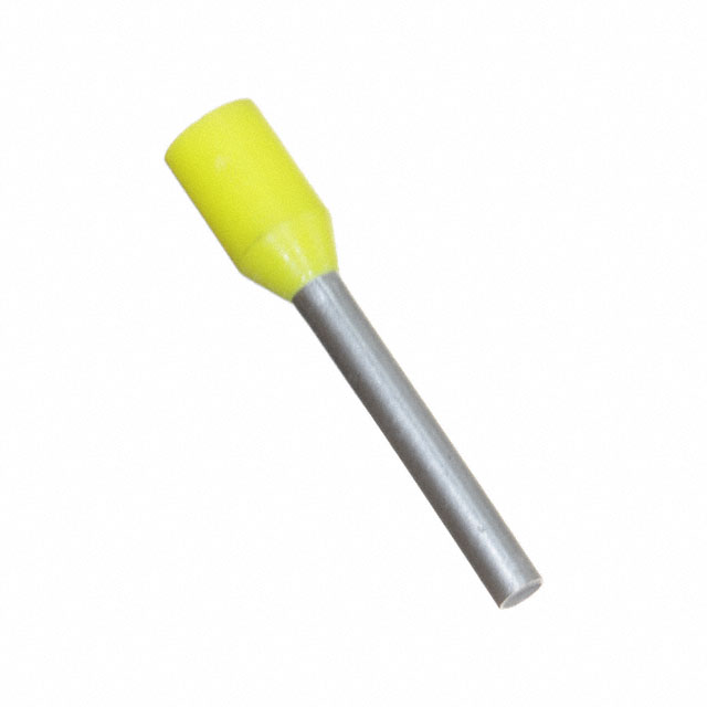 CONN FERRULE 17AWG YLW CONN FERRULE 17AWG YLW