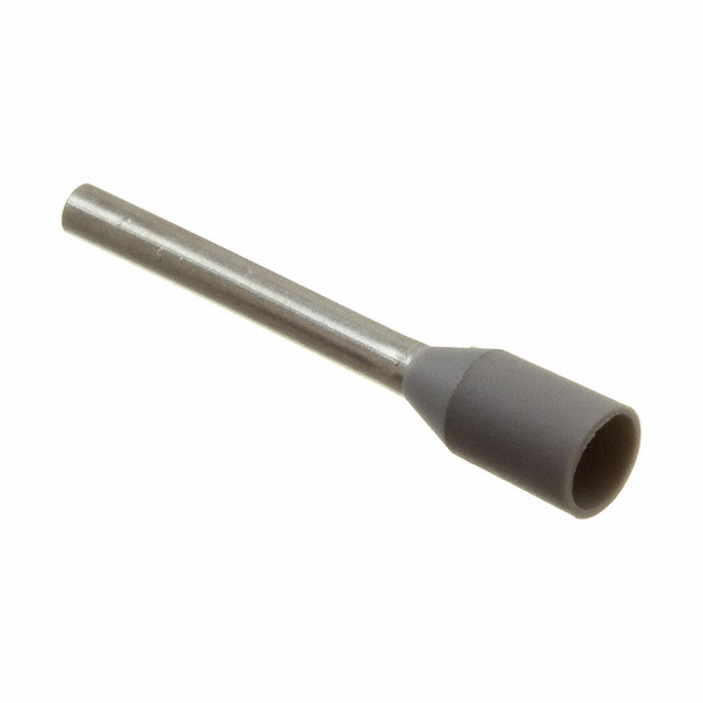 CONN FERRULE DIN 18AWG GRY
