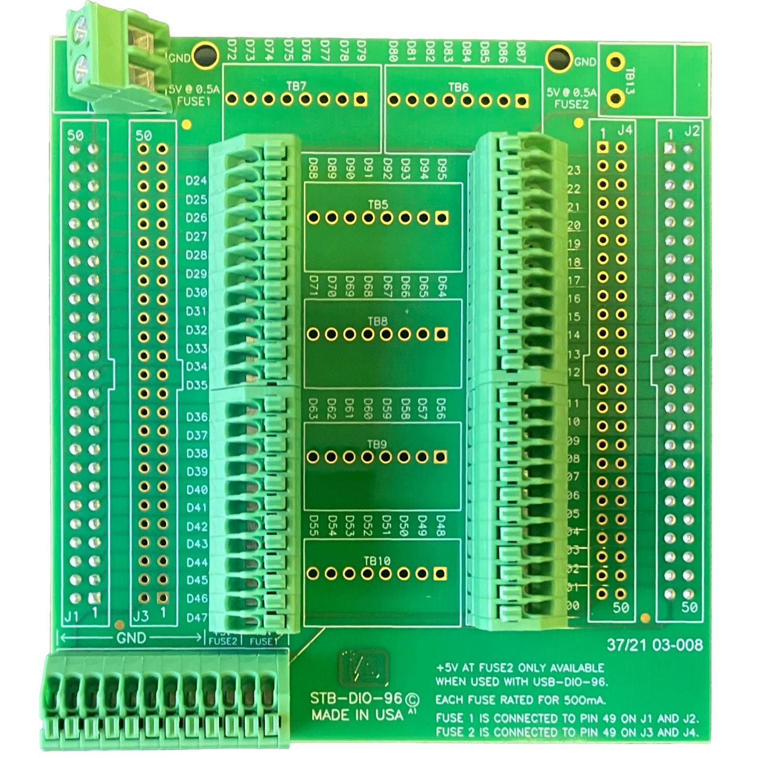 48 pin Screw Terminal Board