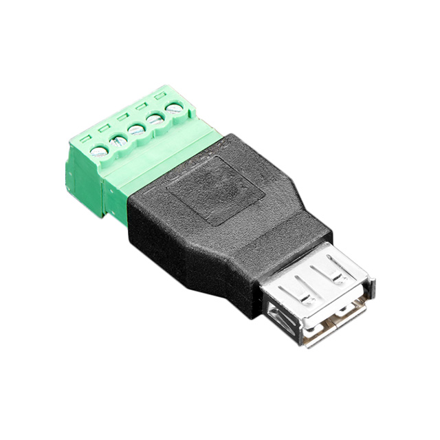 ADAPT USB-A RCP TO TERM BLK 5POS