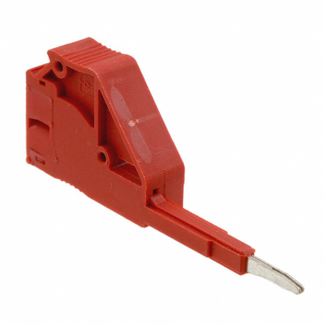 CONN TERM BLK TEST PLG ADPT RED