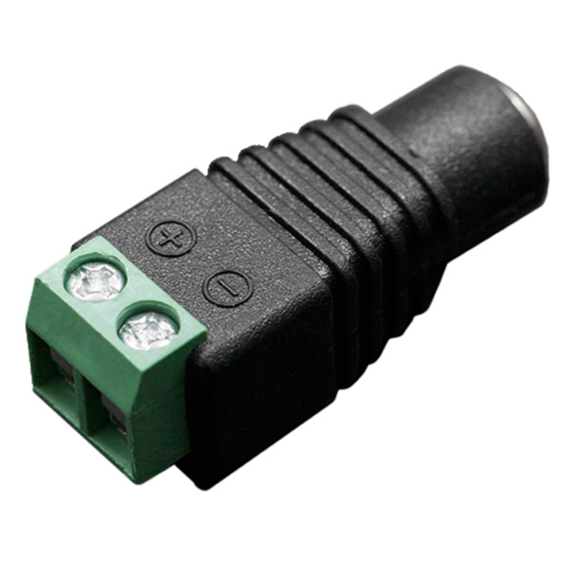 ADAPT TERM BL 2POS TO 2.1MM JCK