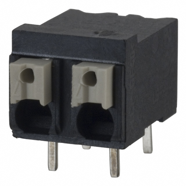 TERM BLK 2POS SIDE ENTRY 5MM PCB