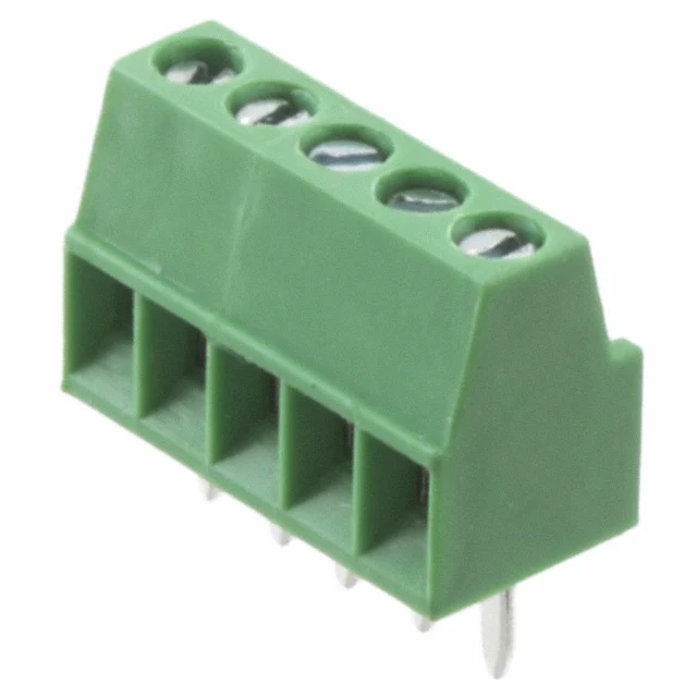 TERM BLK 5P SIDE ENT 2.54MM PCB