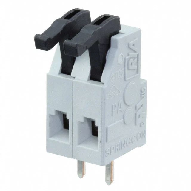 TERM BLK 2POS SIDE ENTRY 5MM PCB TERM BLK 2POS SIDE ENTRY 5MM PCB