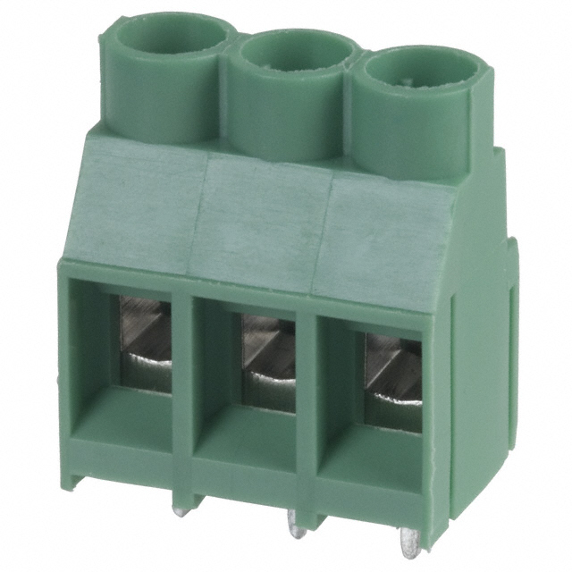 TERM BLK 3P SIDE ENT 6.35MM PCB