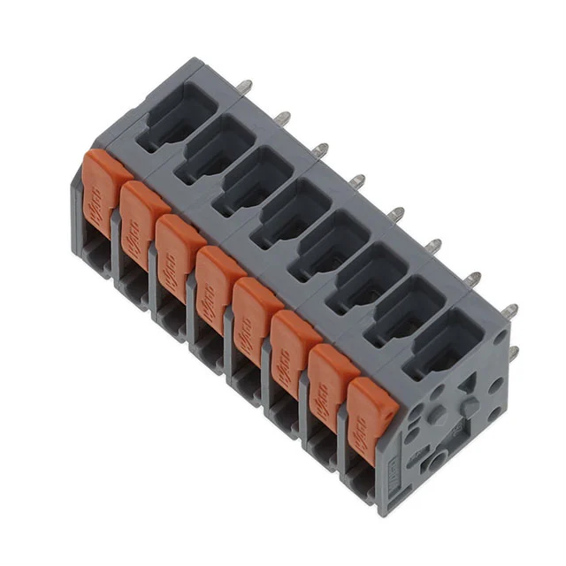 PCB TERMINAL BLOCK; LEVER; 4 MM;