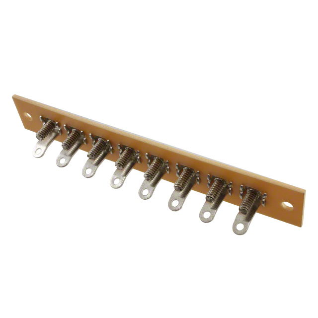 BINDPOST STRIP 8POS 0.437" SCREW