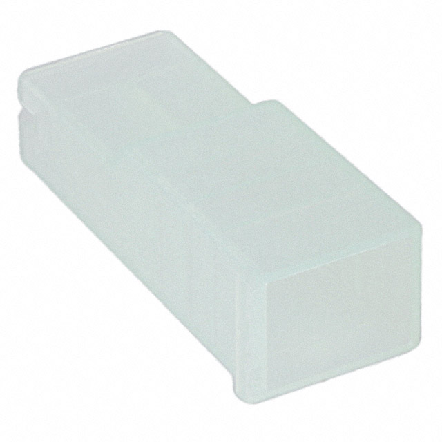 CONN RCPT HSG 0.25 1POS NATURAL