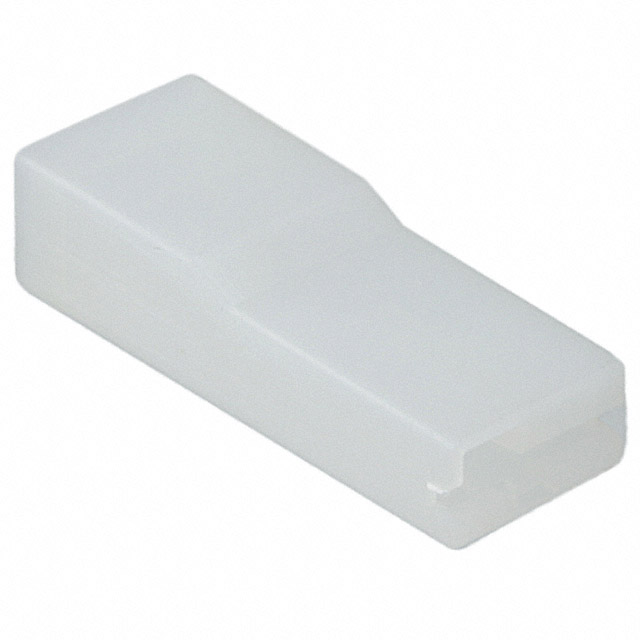 CONN RCPT HSG 0.25 1POS NATURAL