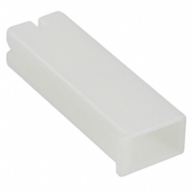 CONN RCPT HSG 0.187 1POS NATURAL