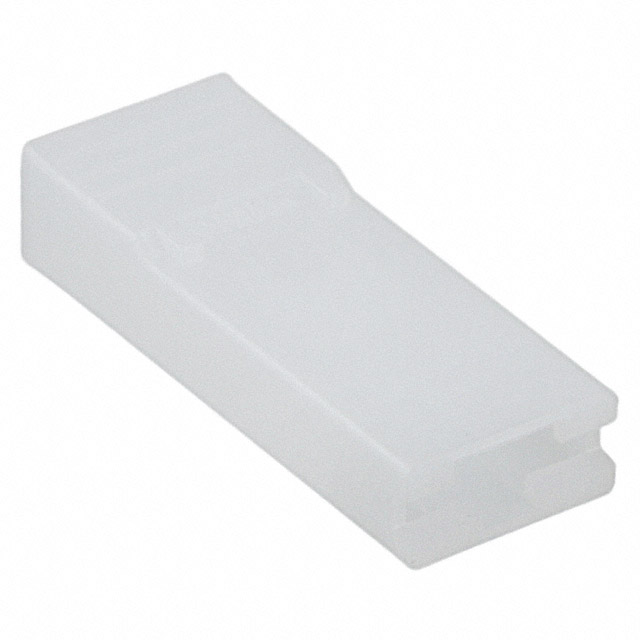 CONN RCPT HSG 0.25 1POS NATURAL