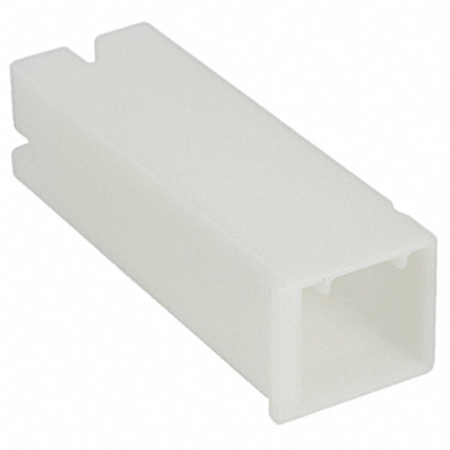 CONN RCPT HSG 0.25 1POS NATURAL