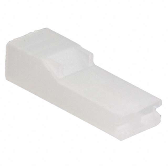 CONN RCPT HSG 0.187 1POS NATURAL