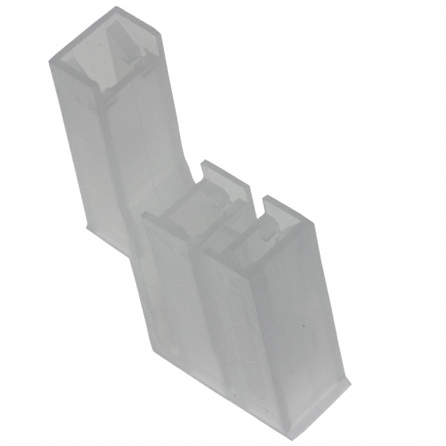 CONN RCPT HSG 0.187 3POS NATURAL