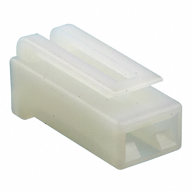 CONN RCPT HSG 0.25 1POS NATURAL