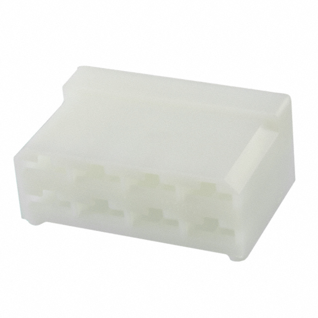 CONN RCPT HSG 0.25 8POS CLEAR